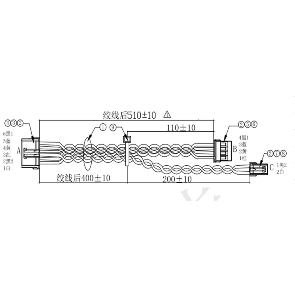 Positioning Board Connection Harness