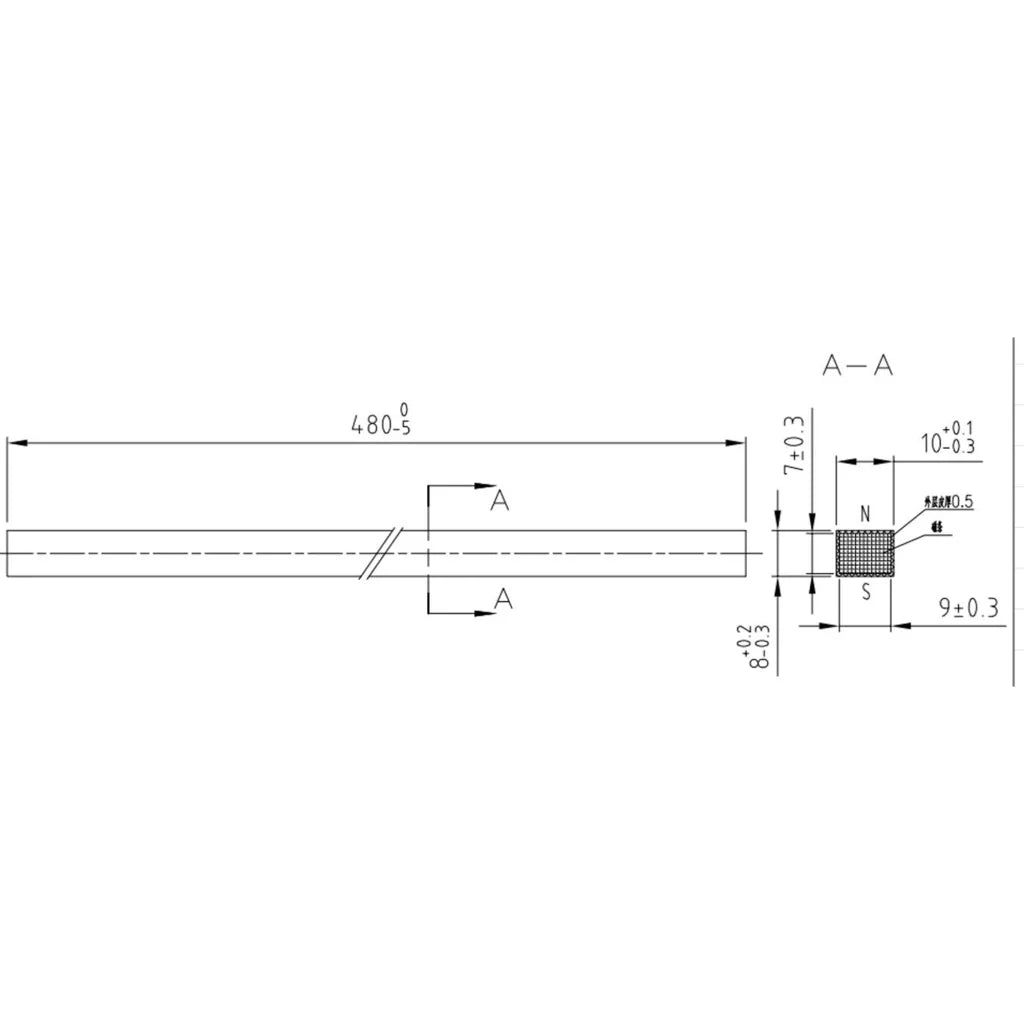 Charging Bottom Magnetic Strip