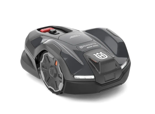 Bild på Husqvarna Automower® 405Xe Nera Robotgräsklippare Med EPOS Plug-In Kit (Offert) hos Robotshoppen.