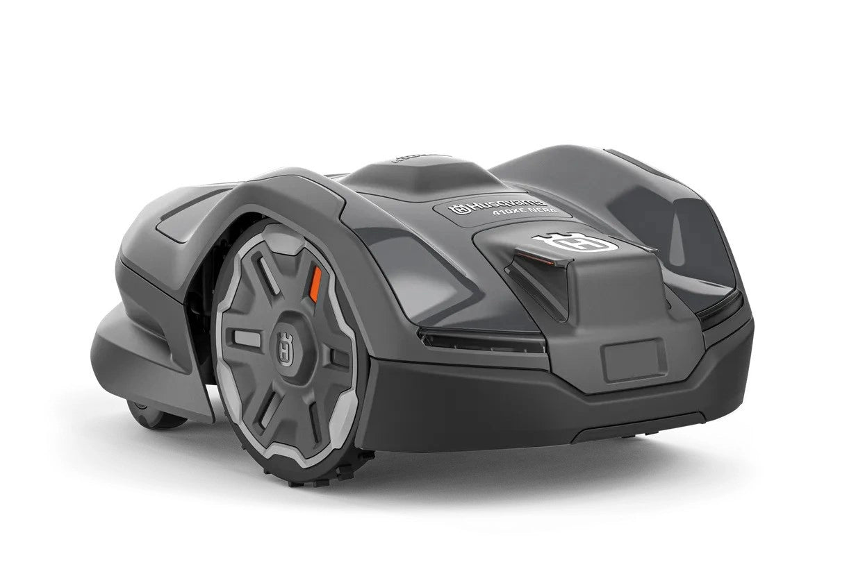 Bild på Husqvarna Automower® 410Xe Nera Med Slinglös Teknik (Offert) hos Robotshoppen.