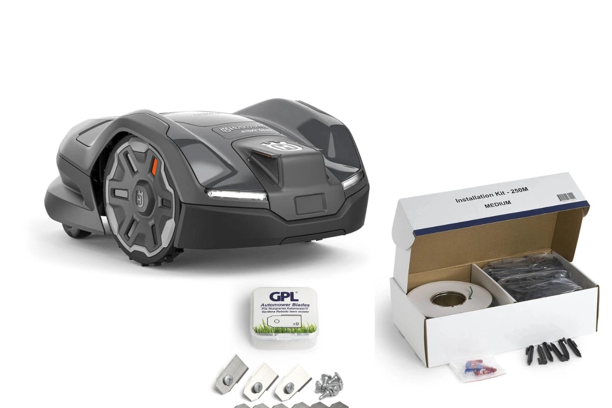 Husqvarna Automower® 410Xe Nera Startpaket (Offert)