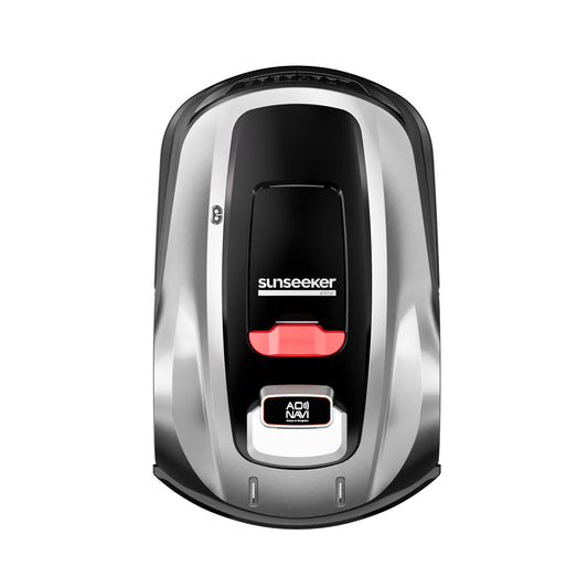 Sunseeker Elite robotgräsklippare som kombinerar hög prestanda och avancerad teknik för optimal trädgårdsskötsel