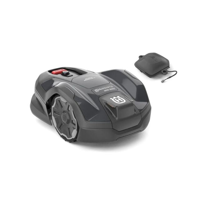 Bild på Husqvarna Automower® 305E Nera Robotgräsklippare Med EPOS Plug-In Kit (Offert) hos Robotshoppen.