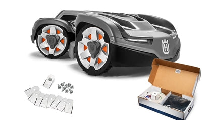 Bild på Husqvarna Automower® 435X AWD Startpaket | Underhållskit På Köpet! (Offert) hos Robotshoppen.