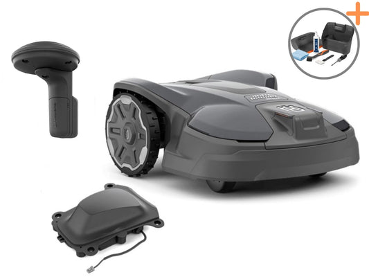 Bild på Husqvarna Automower® 320 Nera Robotgräsklippare Med EPOS Plug-In Kit | Underhållskit På Köpet! (Offert) hos Robotshoppen.