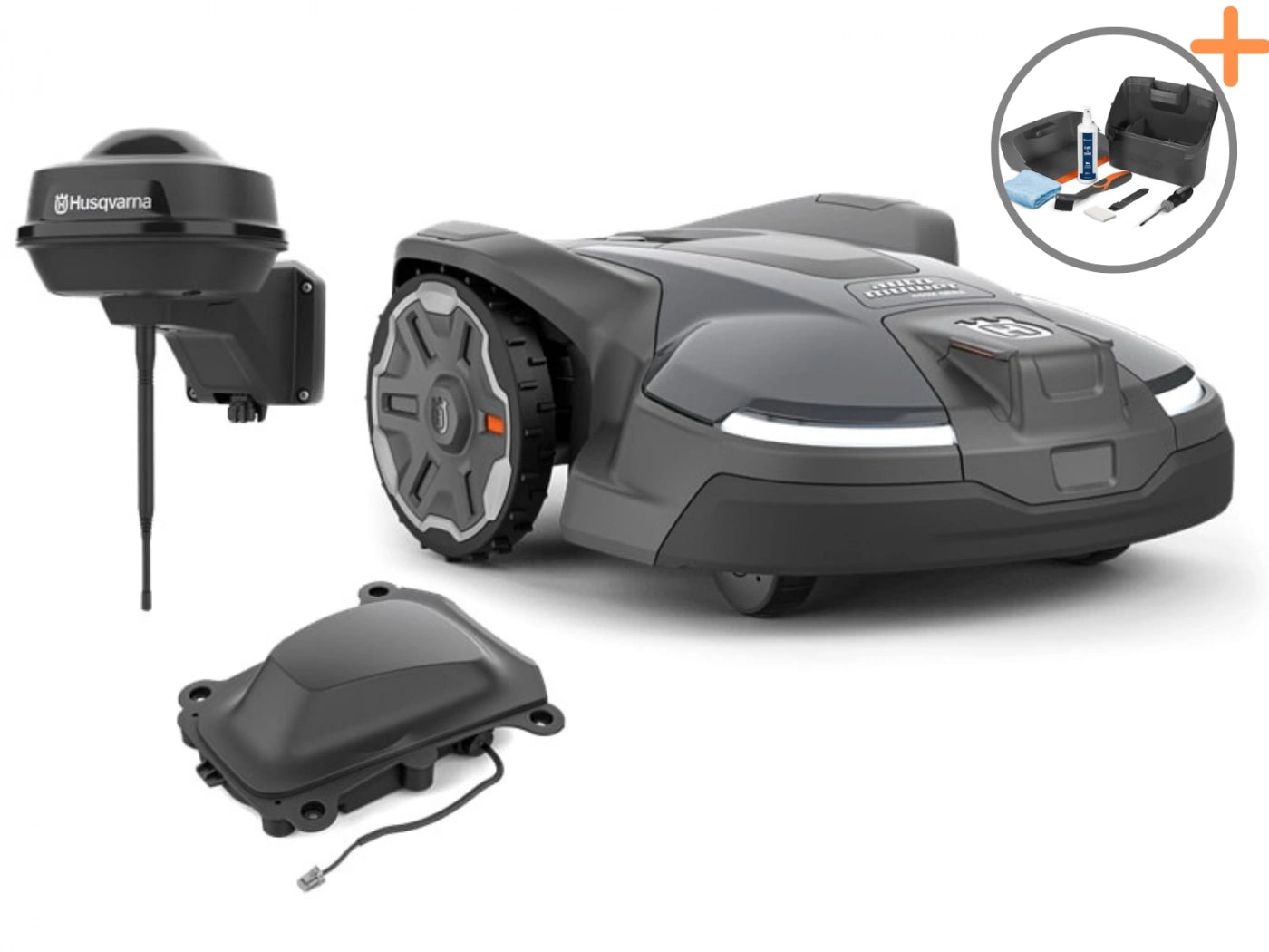 Bild på Husqvarna Automower® 450X Nera Robotgräsklippare Med EPOS Plug-In Kit | Underhållskit På Köpet! (Offert) hos Robotshoppen.