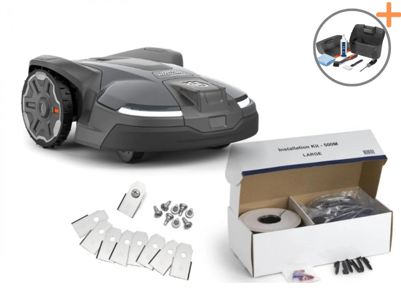 Bild på Husqvarna Automower® 450X Nera Startpaket | Underhållskit På Köpet! (Offert) hos Robotshoppen.