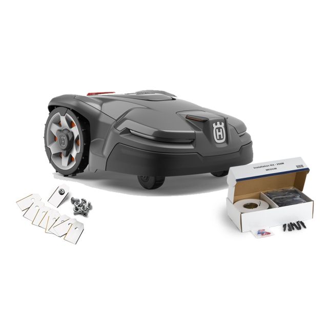 Bild på Husqvarna Automower® 415X Startpaket (Offert) hos Robotshoppen.