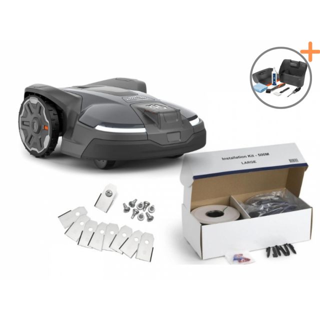 Bild på Husqvarna Automower® 430X Nera Startpaket | Underhållskit På Köpet! (Offert) hos Robotshoppen.