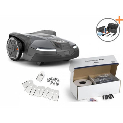 Bild på Husqvarna Automower® 450X Nera Startpaket | Underhållskit På Köpet! (Offert) hos Robotshoppen.